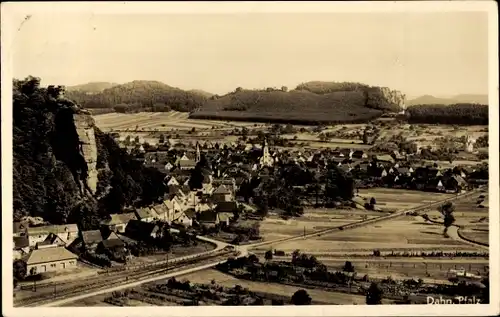 Ak Dahn in der Pfalz, Panorama vom Ort