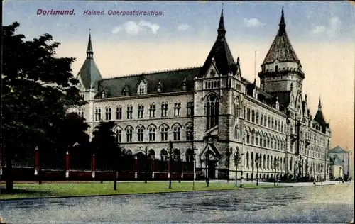 Ak Dortmund im Ruhrgebiet, Kaiserl. Oberpostdirektion