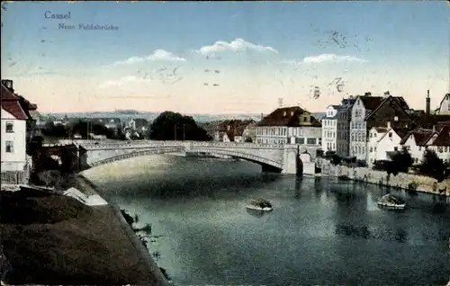 Ak Kassel in Hessen, neue Fuldabrücke