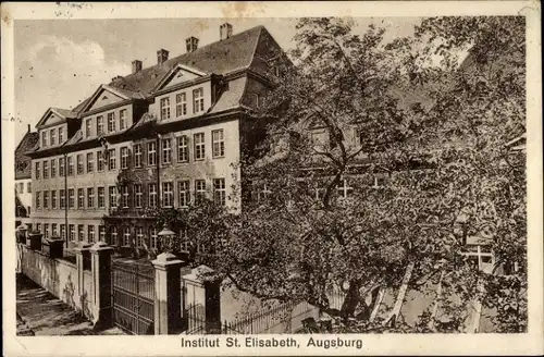 Ak Augsburg in Schwaben, Institut St. Elisabeth