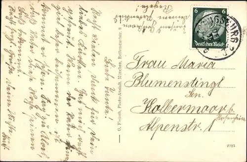 Ak Augsburg in Schwaben, Institut St. Elisabeth