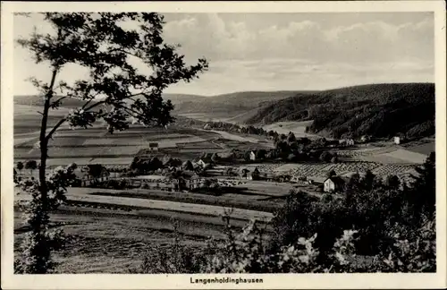 Ak Langenholdinghausen Siegen in Westfalen, Gesamtansicht