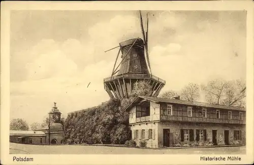 Ak Potsdam, Historische Mühle