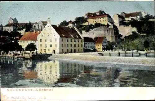 Ak Meersburg am Bodensee, Teilansicht