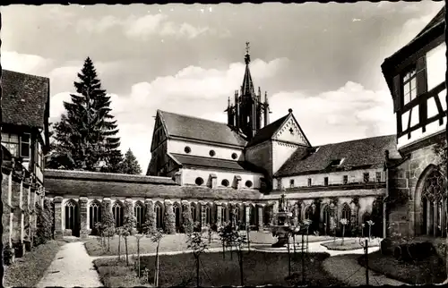 Ak Bebenhausen Tübingen am Neckar, Jagdschloss, Klostergarten