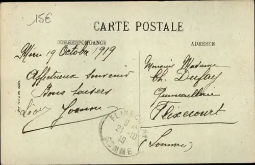 Ak Méru Oise, l'Eglise