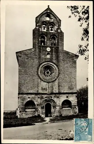 Ak Montsaunes Haute Garonne, Kirche