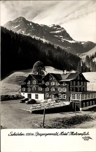 Ak Schröcken Vorarlberg, Hotel Mohnenfluh, Bregenzerwald