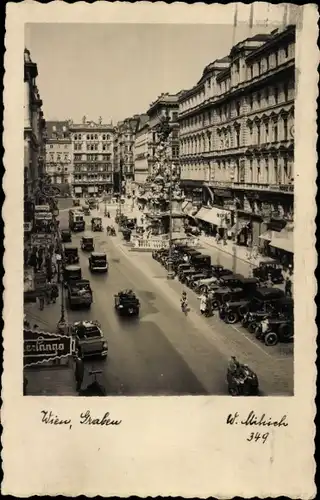 Ak Wien 1 Innere Stadt, Graben