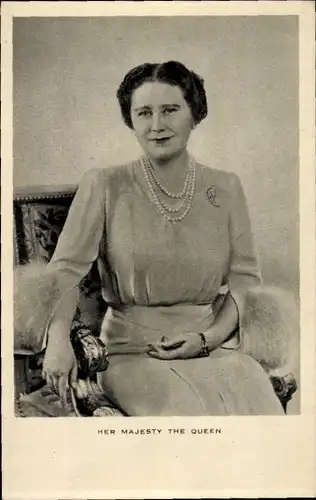 Ak Queen Elizabeth, Portrait