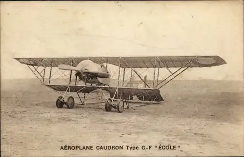 Ak Airplane Caudron, Typ GF School