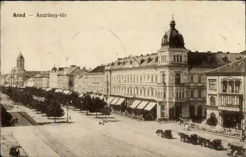 Ak Arad Rumänien, Andrassy ter