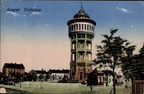 Ak Szeged Ungarn, Viztorony