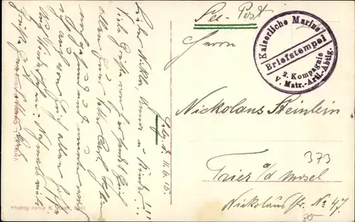 Ak Deutsches U Boot, SM U 11, Prinz Heinrich Brücke