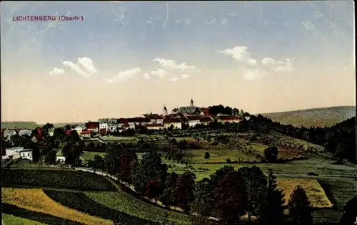 Ak Lichtenberg in Oberfranken, Gesamtansicht