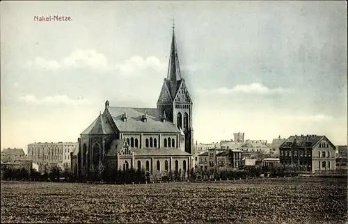 Ak Nakło nad Notecią Nakel Netze Westpreußen, Kirche