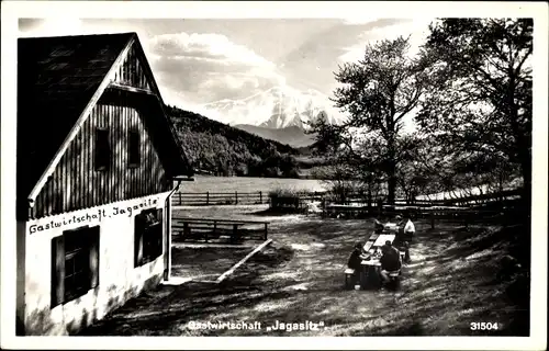Ak Muggendorf Niederösterreich, Gastwirtschaft Jagasitz