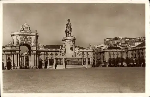 Ak Lisboa Lissabon Portugal, Monument, Torbogen