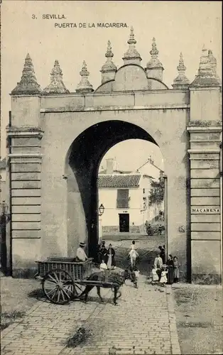 Ak Sevilla Andalusien, Puerta de la Macarera