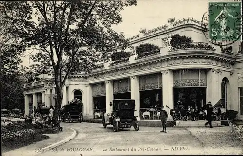 Ak Paris XVI Passy, Bois de Boulogne, Le Restaurant du Pre-Catelan