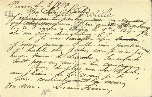 Ak Paris XVIII Montmartre, Rathaus