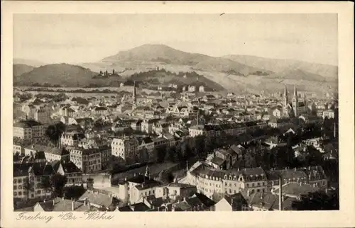 Ak Wiehre Freiburg im Breisgau, Panorama