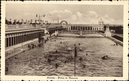 Ak Córdoba Argentinien, Freibad, Pileta de Natación