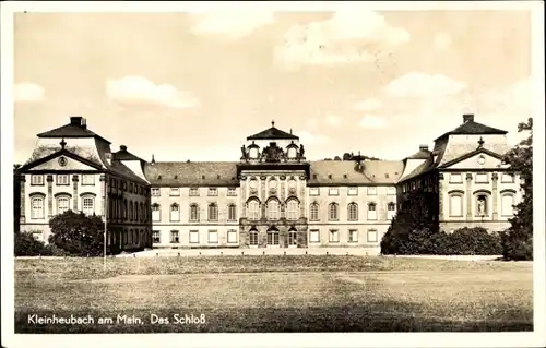 Ak Kleinheubach am Main Unterfranken, Das Schloss