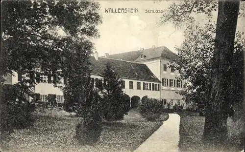 Ak Wallerstein in Schwaben, Schloss