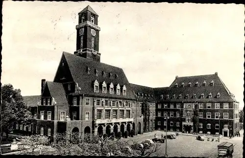 Ak Bottrop im Ruhrgebiet, Rathaus