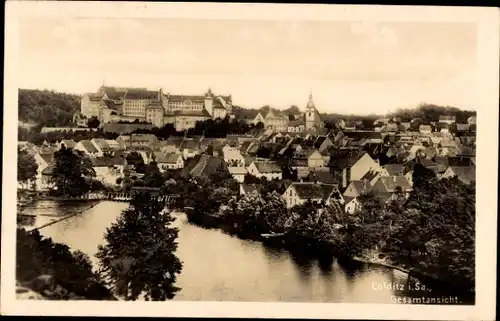 Ak Colditz in Sachsen, Gesamtansicht