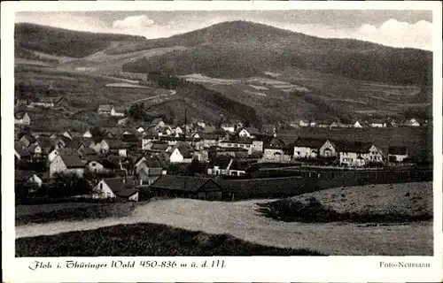 Ak Floh Seligenthal in Thüringen, Panorama