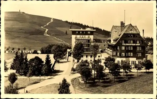 Ak Feldberg im Schwarzwald, Hotel Feldbergerhof mit Umgebung