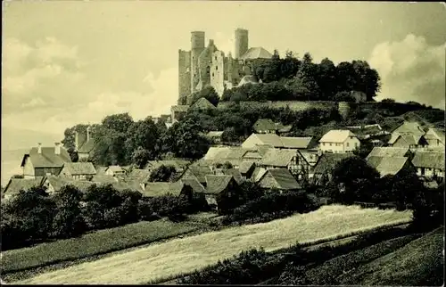 Ak Rimbach Bornhagen im Eichsfeld, Burg Hanstein