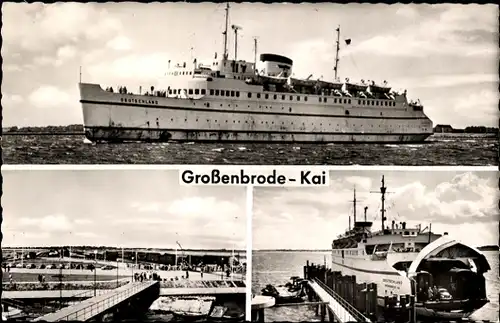 Ak Großenbrode in Ostholstein, Kai