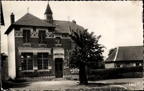 Ak Quesmy Oise, La Mairie