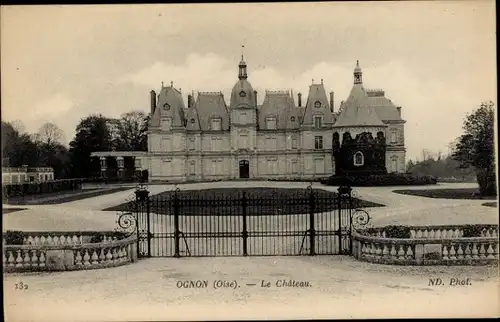 Ak Ognon Oise, Schloss