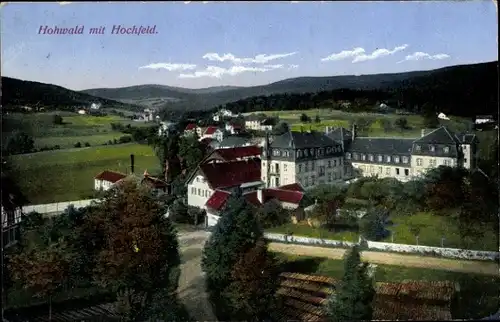 Ak Le Hohwald Elsass Bas Rhin, Gesamtansicht, Hochfeld