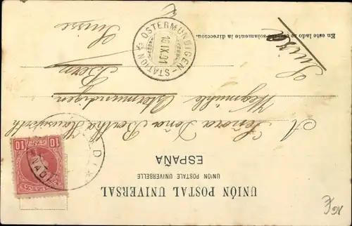 AK Granada Andalusien Spanien, Eine Terrasse im Albaicin