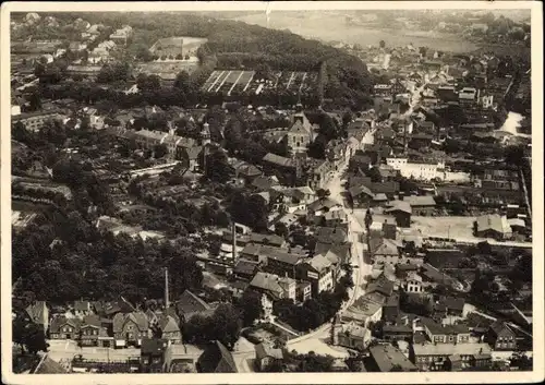 Ak Kellinghusen in Schleswig Holstein, Fliegeraufnahme