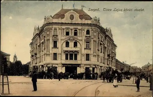 Ak Szeged Segedin Ungarn, Tisza Lajos körut