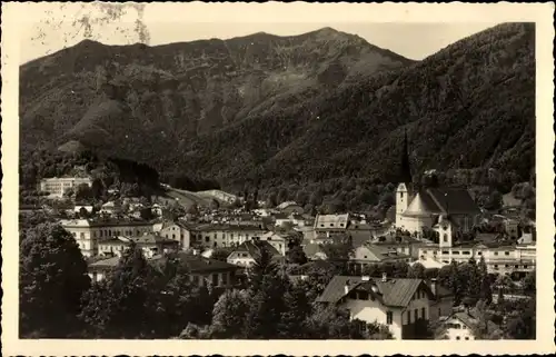 Ak Bad Ischl in Oberösterreich, Totale mit Zimnitz