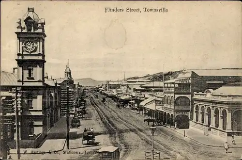 Ak Townsville Queensland Australien, Flinders Street