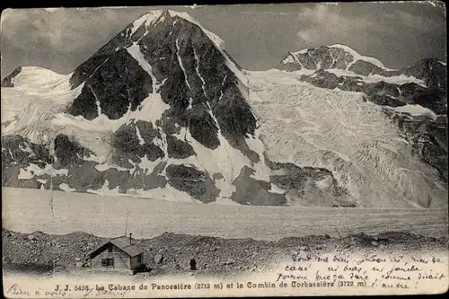 Ak Le Châble Val de Bagnes Kanton Wallis, Cabane de Panossière