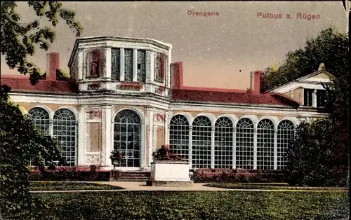 Ak Putbus auf der Insel Rügen, Orangerie