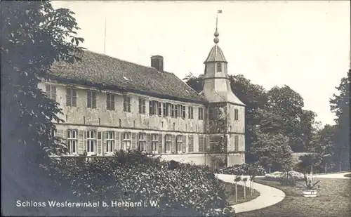 Ak Herbern Ascheberg im Münsterland Westfalen, Schloss Westerwinkel