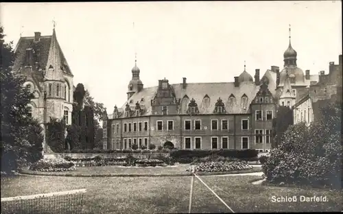 Ak Darfeld Rosendahl in Westfalen, Schloss Darfeld