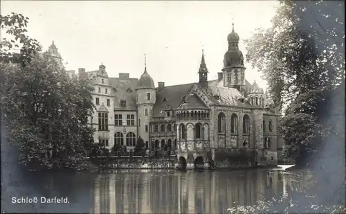 Ak Darfeld Rosendahl in Westfalen, Schloss Darfeld