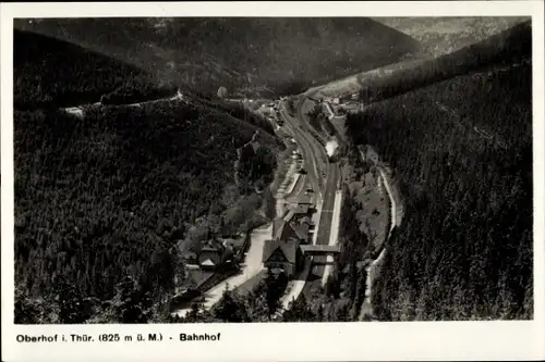 Ak Oberhof im Thüringer Wald, Bahnhof