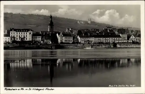 Ak Rüdesheim am Rhein, St. Hildegard-Kloster